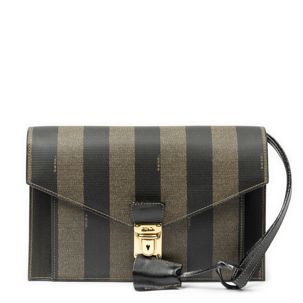 Fendi Vintage Flap Clutch